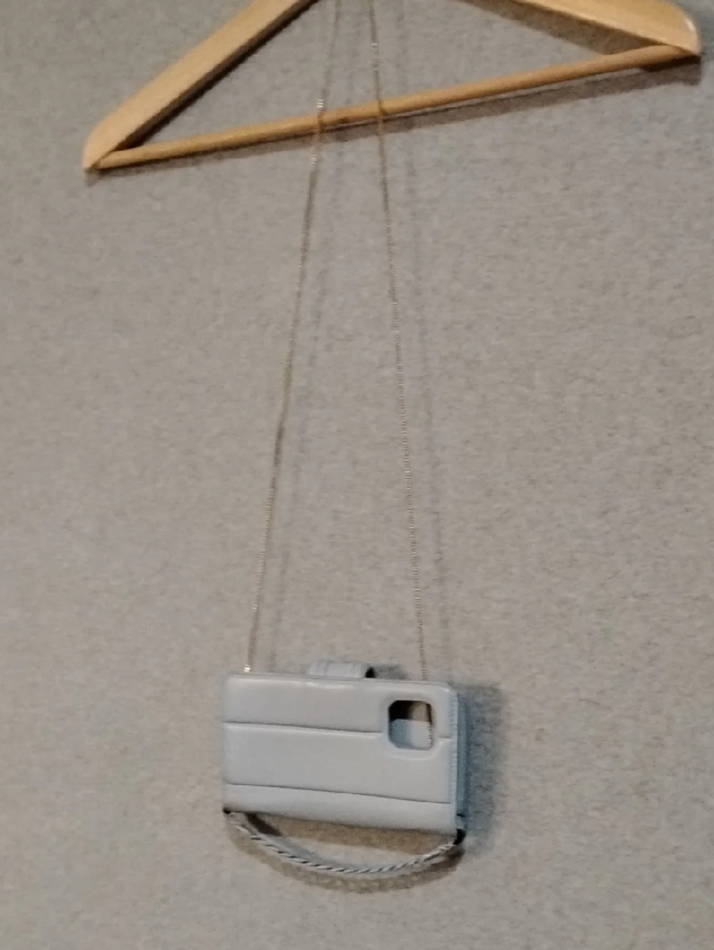 Fendi X Chavos Stain Metal iPhone Case Powder Blue. - Picture 6 of 8